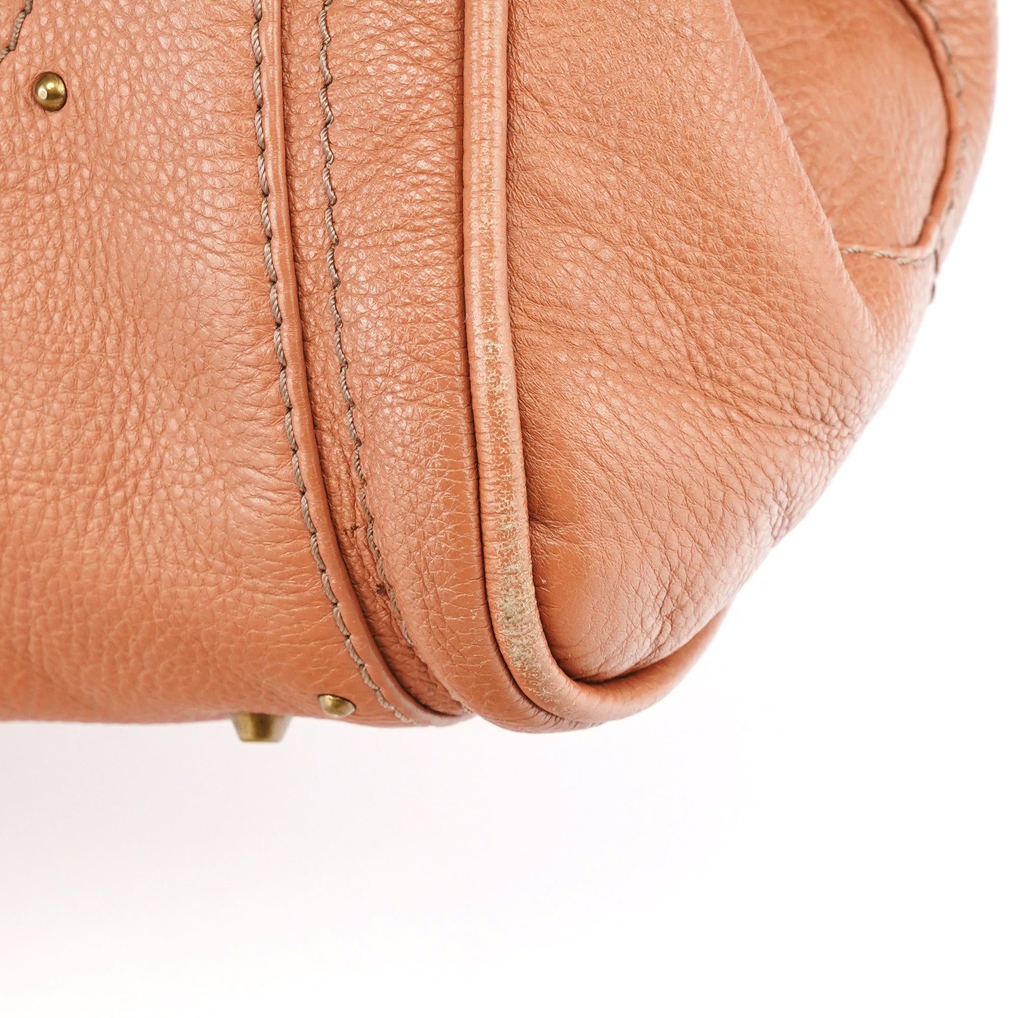 Chloé Tan Leather Paddington Shoulder Bag
