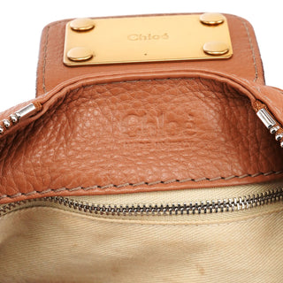 Chloé Tan Leather Paddington Shoulder Bag