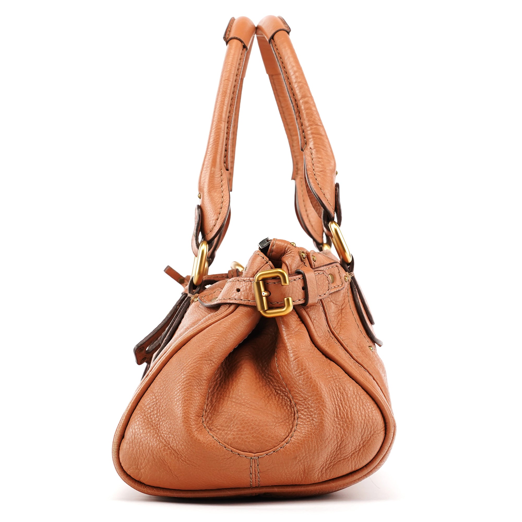 Chloé Tan Leather Paddington Shoulder Bag