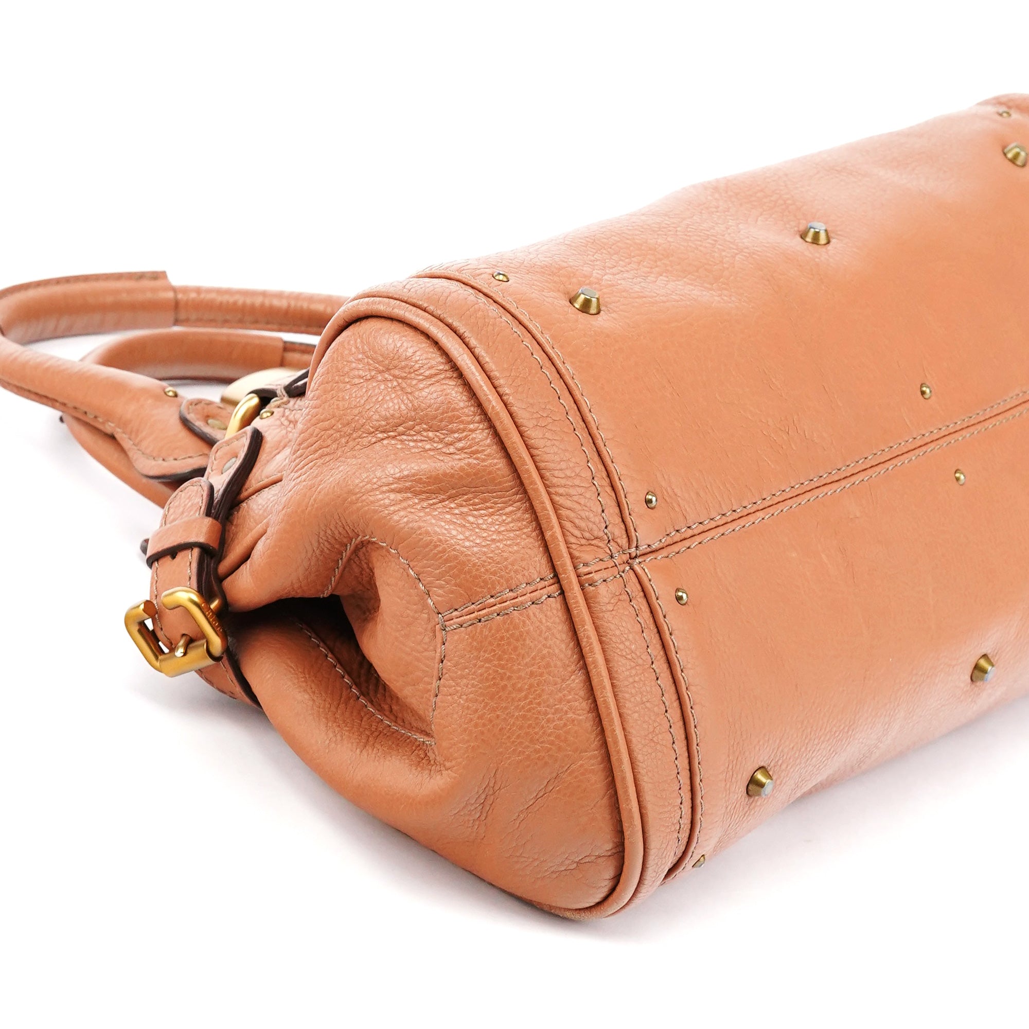 Chloé Tan Leather Paddington Shoulder Bag