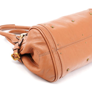 Chloé Tan Leather Paddington Shoulder Bag