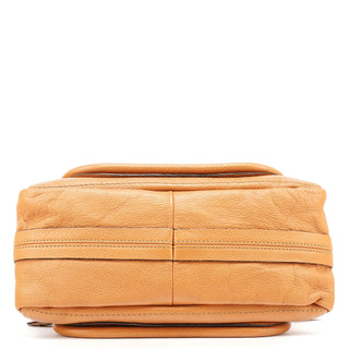 Chloe Tan Leather Paraty 2-Way Bag