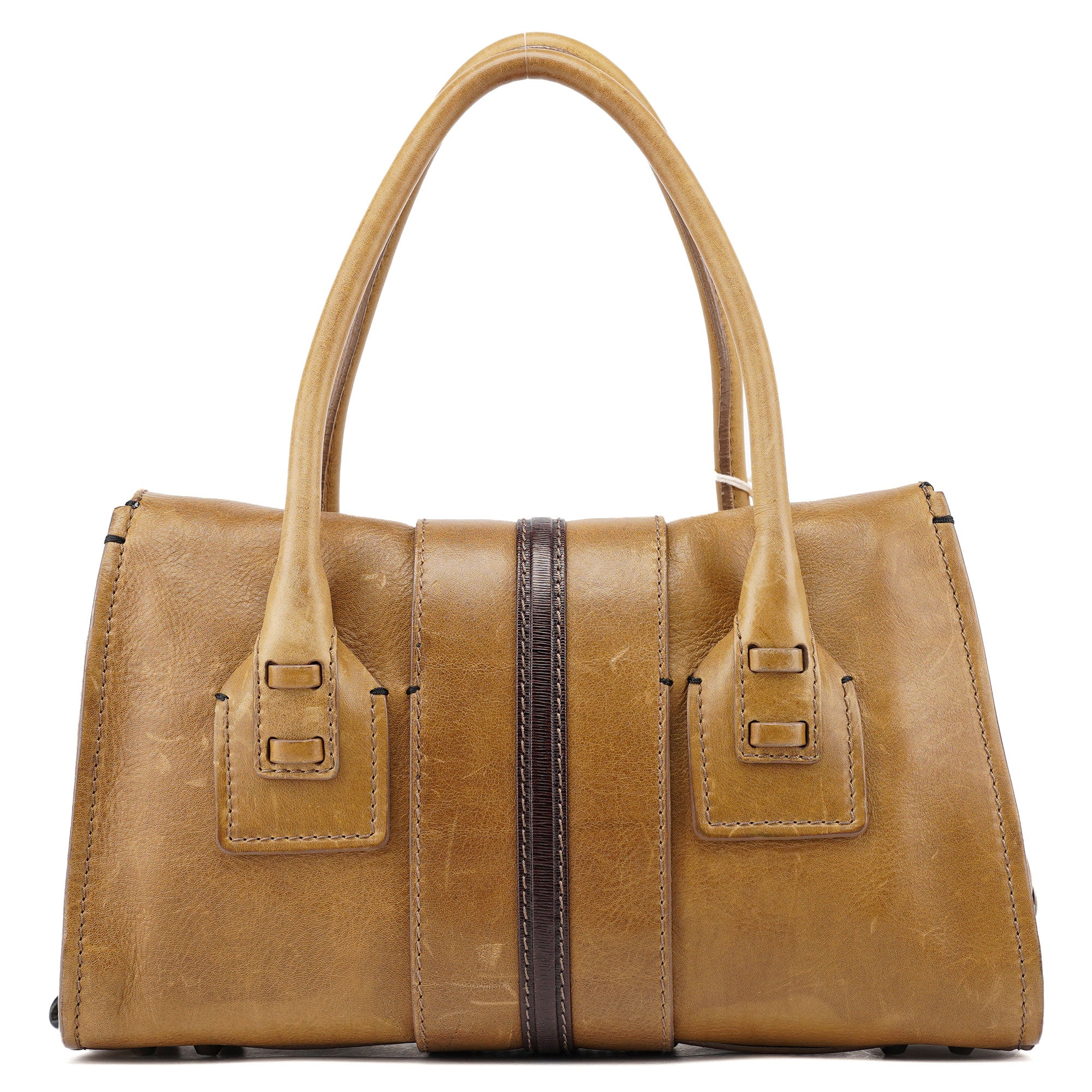 Chloé Tan Leather Tote Bag