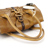 Chloé Tan Leather Tote Bag