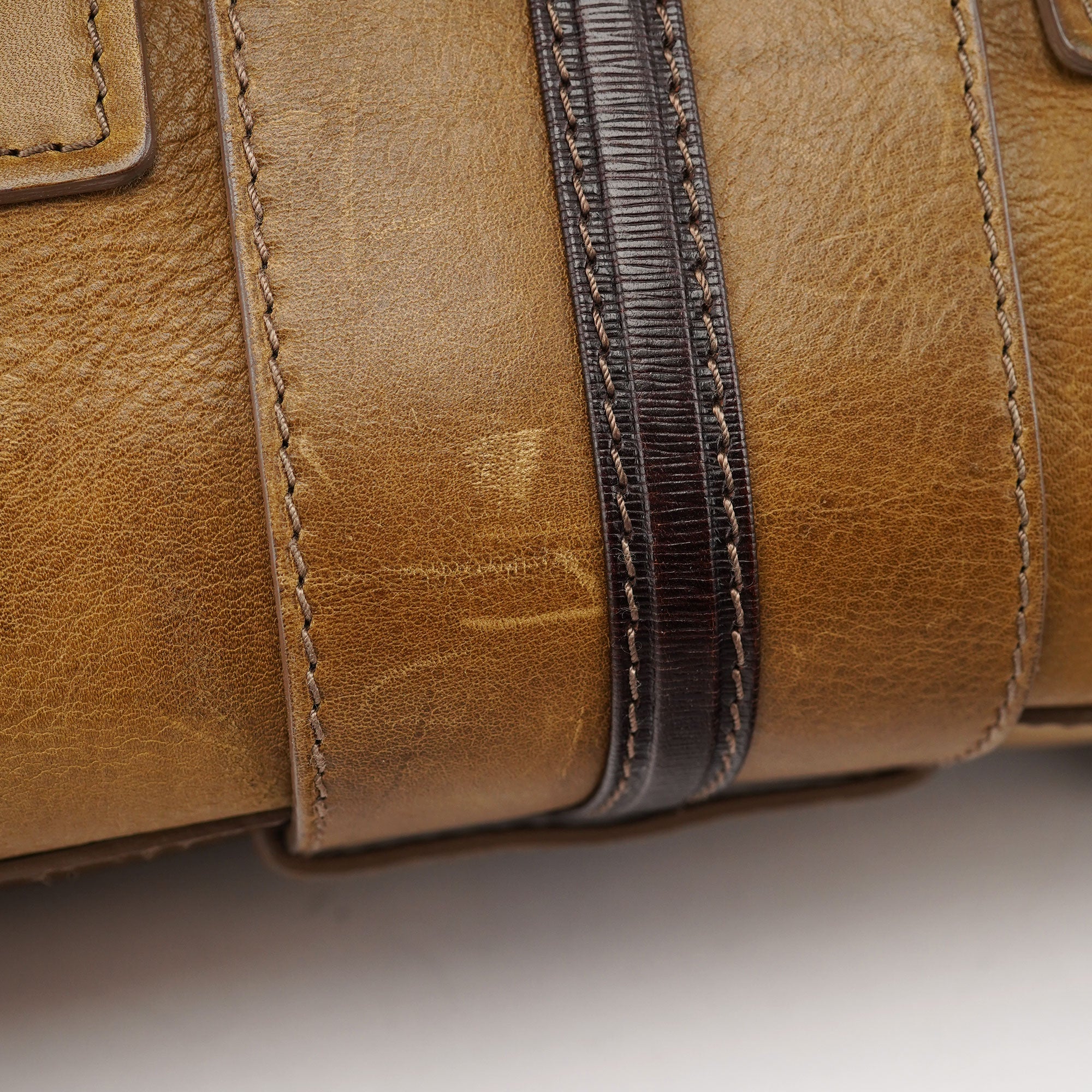 Chloé Tan Leather Tote Bag