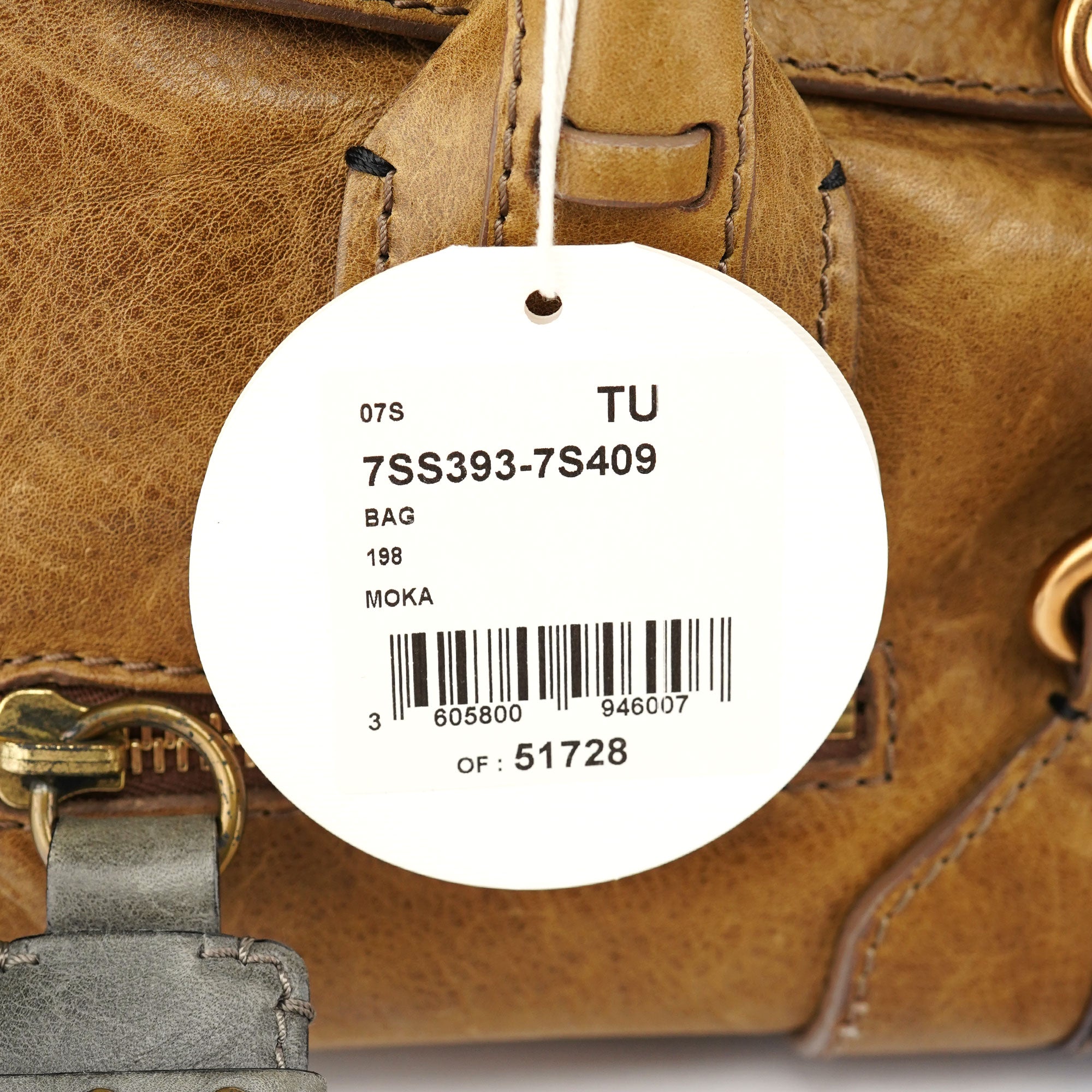 Chloé Tan Leather Tote Bag
