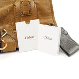 Chloé Tan Leather Tote Bag