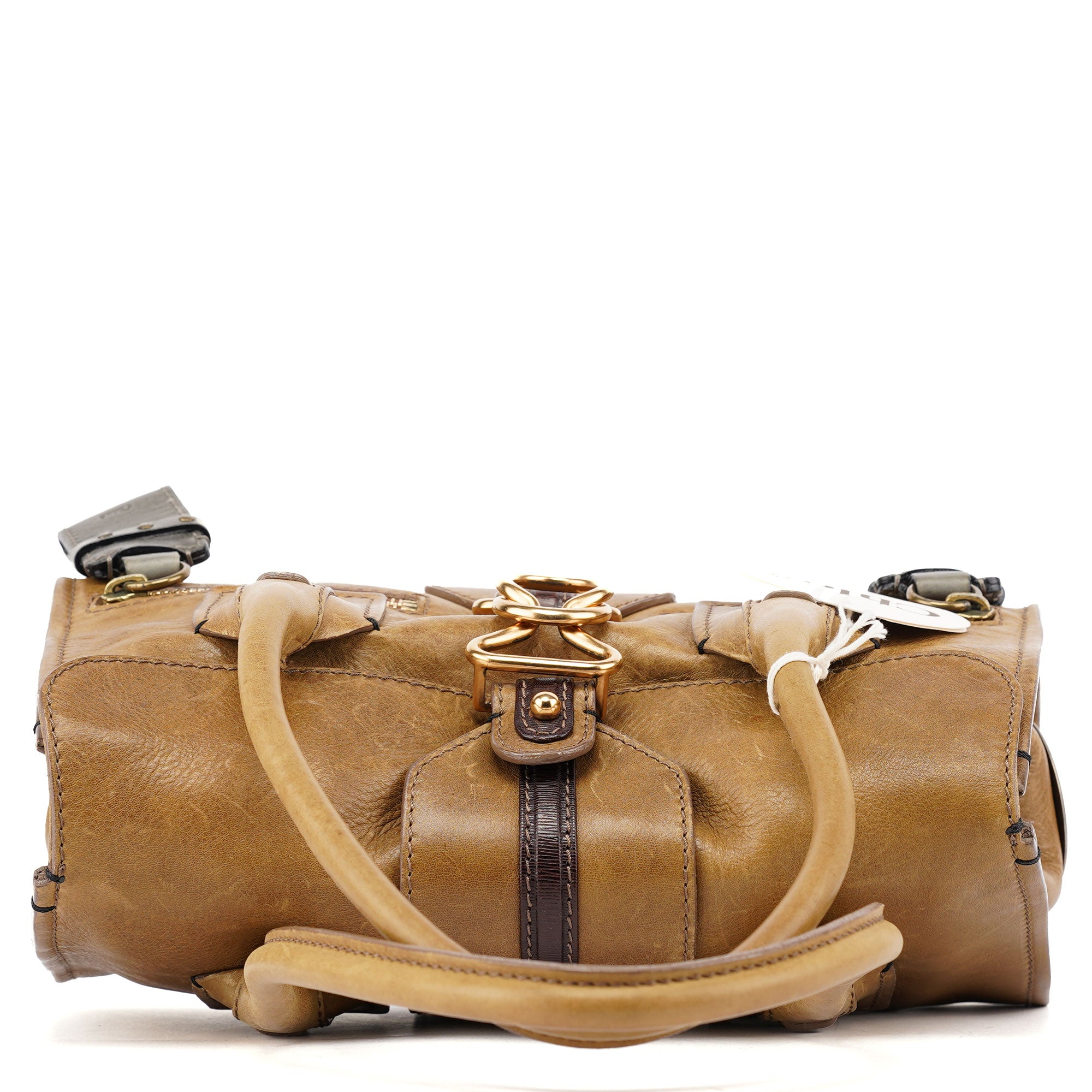 Chloé Tan Leather Tote Bag