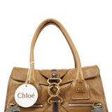 Chloé Tan Leather Tote Bag