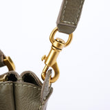 Chloé Taupe Leather Marcie Shoulder Bag