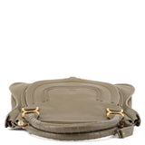 Chloé Taupe Leather Marcie Shoulder Bag