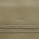 Chloé Taupe Leather Marcie Shoulder Bag