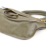 Chloé Taupe Leather Marcie Shoulder Bag