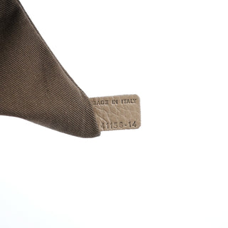 Chloe Taupe Leather Marcie Shoulder Bag