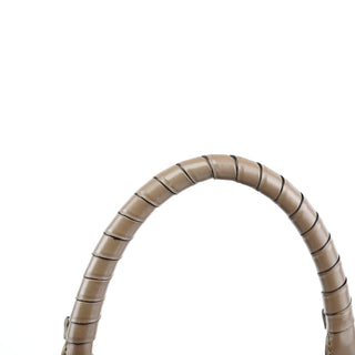 Chloe Taupe Leather Marcie Shoulder Bag