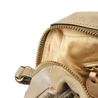 Chloe Taupe Leather Paraty 2-Way Bag