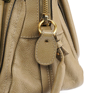 Chloe Taupe Leather Paraty 2-Way Bag