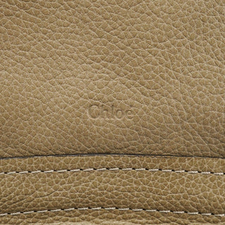 Chloe Taupe Leather Paraty 2-Way Bag