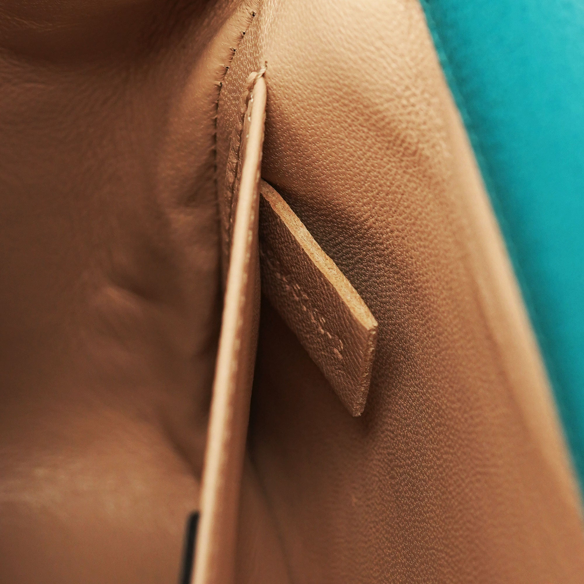 Chloé Sac porté épaule Elsie en cuir bleu turquoise