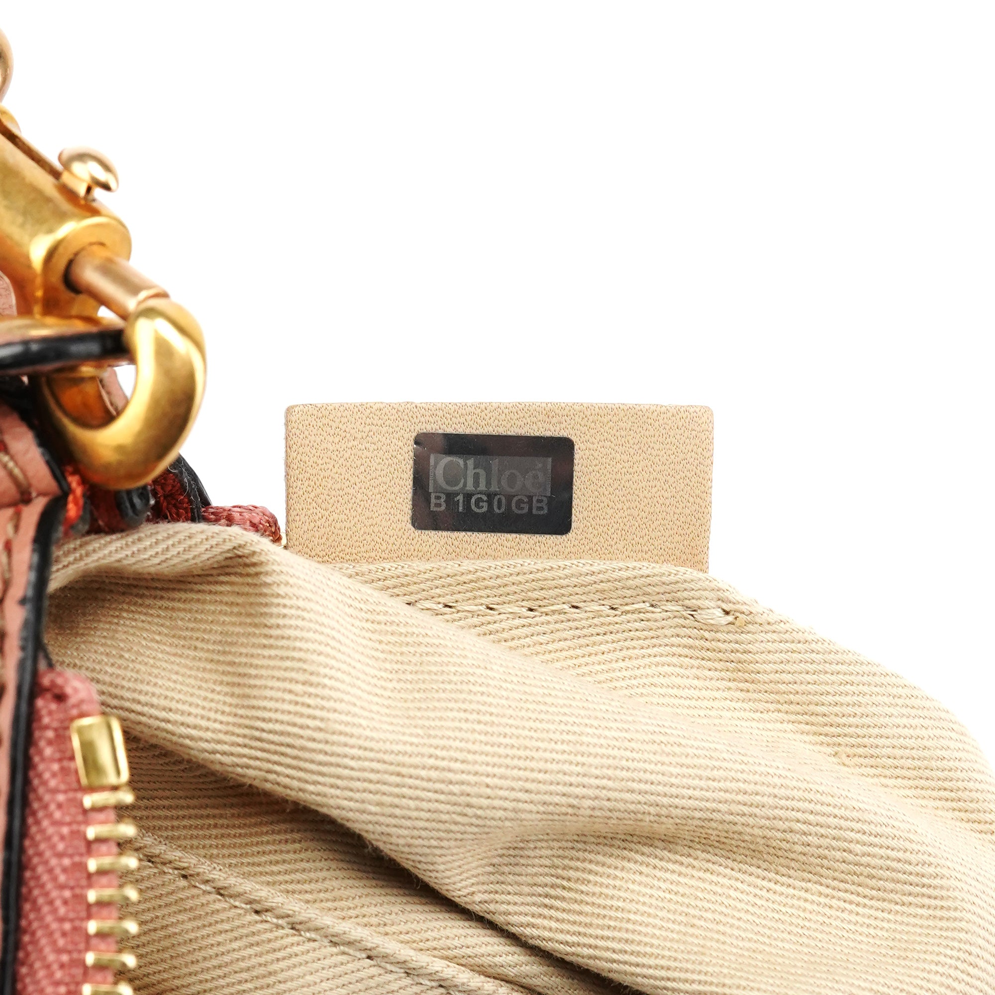 Chloe Two-Tone Leather Mini Marcie 2-Way Bag