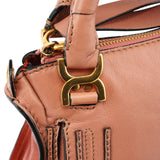 Chloe Two-Tone Leather Mini Marcie 2-Way Bag