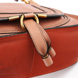 Chloe Two-Tone Leather Mini Marcie 2-Way Bag