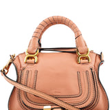 Chloe Two-Tone Leather Mini Marcie 2-Way Bag
