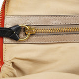 Chloe Vibrant Orange Leather Bay Tote Bag