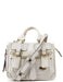 Chloe White Calfskin Bay 2-Way Tote Bag