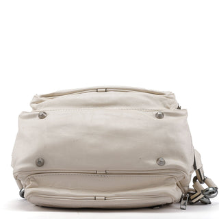 Chloé White Leather Betty Chain Shoulder Bag