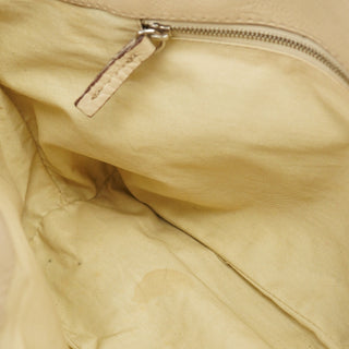 Chloé White Leather Paddington Tote Bag