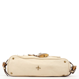 Chloé White Leather Paddington Tote Bag