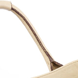 Chloé White Leather Paddington Tote Bag