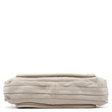 Chloé Paraty 2-Way Schultertasche aus weißem Leder