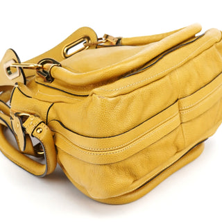 Chloe Yellow Leather Paraty 2-Way Bag