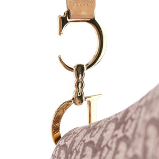 Christian Dior Beige Monogram Saddle Bag