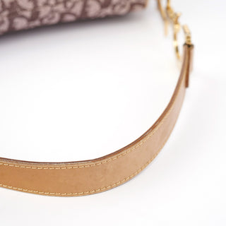 Christian Dior Beige Monogram Saddle Bag