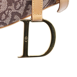 Christian Dior Beige Monogram Saddle Bag