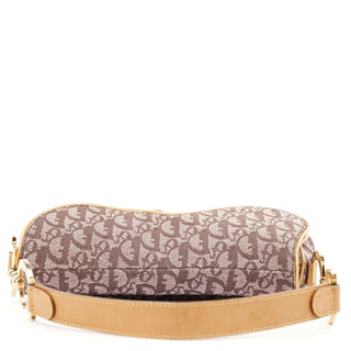 Christian Dior Beige Monogram Saddle Bag