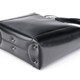Christian Dior Black Calfskin Lady Dior Tote Bag