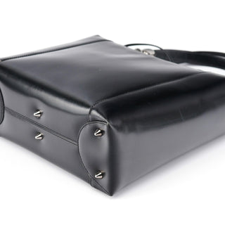 Christian Dior Black Calfskin Lady Dior Tote Bag