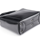 Christian Dior Black Calfskin Lady Dior Tote Bag