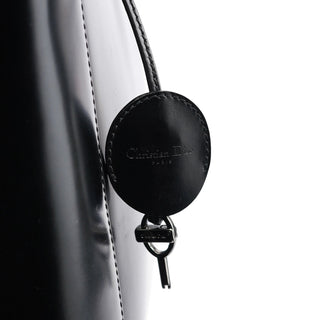 Christian Dior Black Calfskin Lady Dior Tote Bag