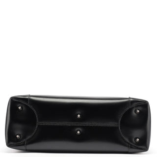 Christian Dior Black Calfskin Lady Dior Tote Bag