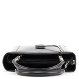 Christian Dior Black Calfskin Lady Dior Tote Bag