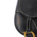 Christian Dior Black Calfskin Saddle Waistbag