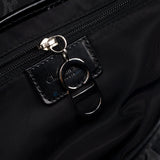 Christian Dior Black Monogram Saddle Bag