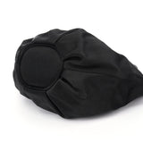 Christian Dior Black Satin Round Handle Mini Bag