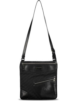 Christian Dior Black Trotter Monogram Crossbody Bag