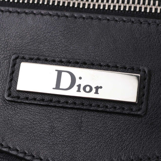 Christian Dior Black Trotter Monogram Crossbody Bag